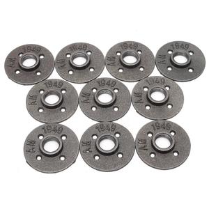 Đen dễ uốn sắt lắp ống, 1/2 "3/4" 1 "sàn mặt bích/TEE/chéo/Khuỷu Tay - Product Image 2