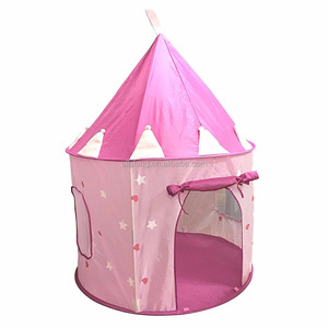 Tienda de Campaña de Juego con Forma de Castillo de Princesa al por Mayor <span class=keywords><strong>para</strong></span> Niñas, el Mejor Regalo de Navidad o <span class=keywords><strong>Cumpleaños</strong></span>, Tu Bebé Disfrutará de este Juego Plegable - Product Image 3