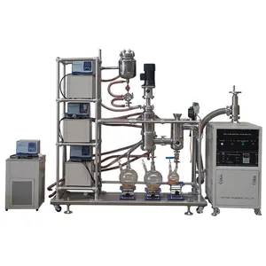 TOPTION MDS-6A de alta eficiencia evaporador corto camino de destilación Molecular