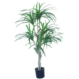 140cm Artificial spider plants yucca bonsai 0779