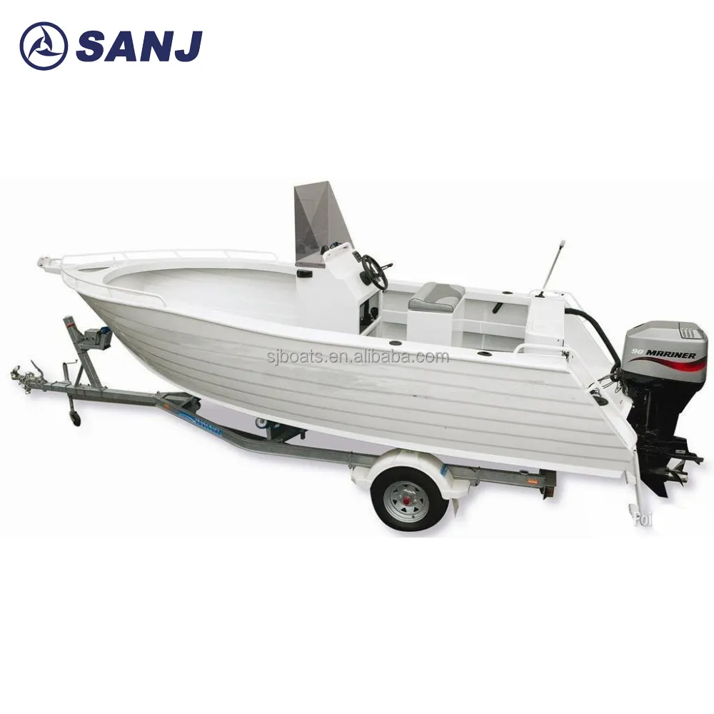 Новая алюминиевая рыболовная лодка с подвесным двигателем по лучшей цене