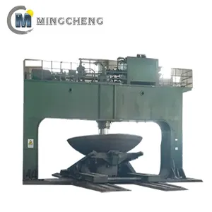 Use for 4-20mm ellipse/dish/sphericity shape LPG tank head dished end making flanging forming machine