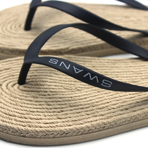 Sandalias de playa coreanas para <span class=keywords><strong>hombre</strong></span>, <span class=keywords><strong>chanclas</strong></span> transpirables, <span class=keywords><strong>chanclas</strong></span> de verano informales de ratán con tiras trenzadas - Product Image 2