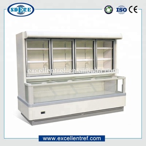 Vitrine réfrigérée verticale combinée <span class=keywords><strong>congélateur</strong></span> DCS1820F1 pour supermarché - Product Image 6
