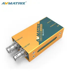 AVMATRIX Konverter Siaran Mini, HDMI Ke 3G-SDI Bertenaga USB