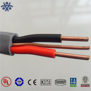 Cable Eléctrico de Cobre Sólido de PVC de 2.5mm para Instalaciones Domésticas, Cable Plano Doble con Tierra - Product Image 6