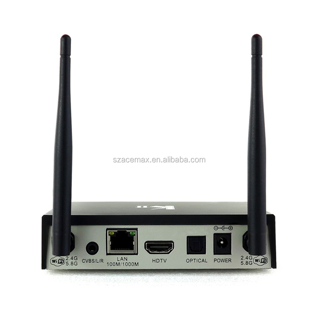 Android Quad Core Digital Satellite Receiver With Internet Connection