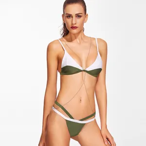 Trung quốc Nhà Máy Giá Rẻ Mới Nhất Phụ Nữ Hot Sexy Bandage Bikini Thái Lan