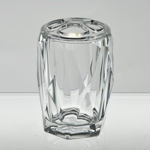 Juego de baño de cristal centelleante en forma de diamante de 4 piezas - Product Image 3