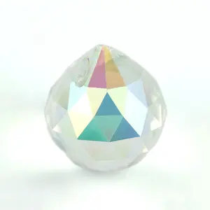 Honor of crystal 30mm AB Clear Crystal Glass Ball prisma Rainbow Hanging Pendant Suncatcher per finestra