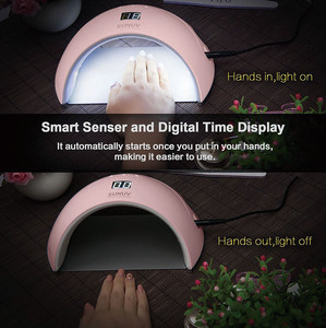 Nhãn Hiệu Riêng Máy Sấy Nhanh Đèn 48 Wát SUN6S <span class=keywords><strong>Uv</strong></span> Led Nail Gel Polish Chữa Khô Đèn Thông Minh Cảm Biến Cho Nail Art - Product Image 5