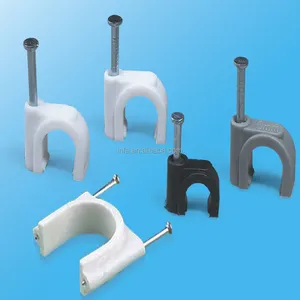 China Wholesale Plastic Material And Round Plastic Clip Wall Clip