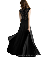 Robe en dentelle européenne, robe sans manches ajourée, sexy, col licou, nouvelle collection 2019