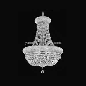 Lámpara de Araña Colgante de Cristal LED de Estilo Imperio Francés para Sala de Estar, Iluminación Interior - Product Image 2