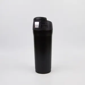 480 ml double wall rvs tiger one touch thermos mok met safe lock