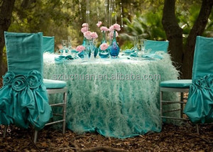 Luchuan-<span class=keywords><strong>fundas</strong></span> decorativas para sillas y mantel, cubierta para sillas de boda, eventos - Product Image 2
