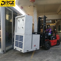 Climatisation mobile de 60 000 BTU avec moteur de 5 CV, compresseur R410A pour le refroidissement et le chauffage des tentes d'événements intérieurs et des chapiteaux extérieurs