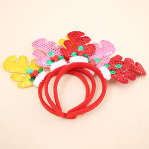 تصميم مضحك عيد الميلاد الرنة قرن الوعل عصابات الترتر رخيصة عيد الميلاد قرن الوعل عقال - Product Image 6