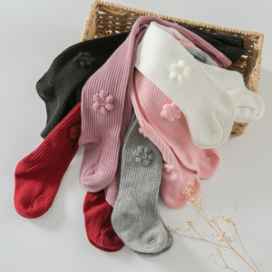 Calzini per bambini danza stretta corea Kid School Baby Beautiful Cartoon bambini collant collant in cotone per bambina collant per ragazze - Product Image 1