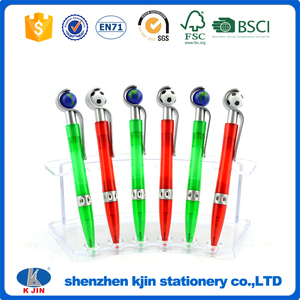 Scrittura regolare calcio <span class=keywords><strong>penna</strong></span> a sfera in plastica come dare via i regali - Product Image 1