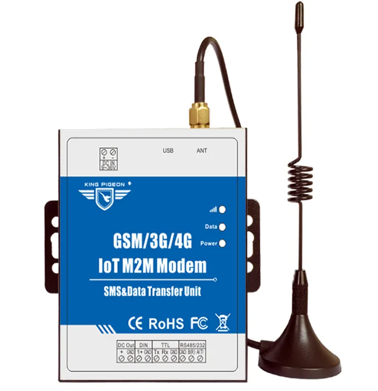 Transmissor de dados d223 gsm/gprs/3g/4g iot m2m, modem dtu, telemeia