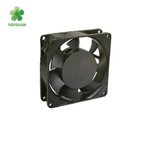 92x92x25mm 110 V 220 V Metal fan power converter 90mm ac axiale koelventilator