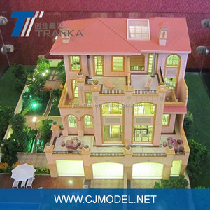 Maquette de la maison magnifique, grands modèles de construction <span class=keywords><strong>3D</strong></span>, quiz miniature - Product Image 4