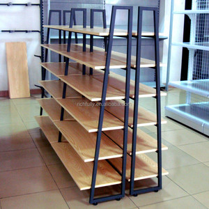 Estante de madera de acero para supermercado, nuevo estante de almacenamiento, 2016 - Product Image 4
