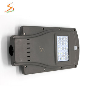 Độ sáng cao 20 Wát tất cả-trong-một năng lượng mặt trời dẫn ánh sáng đường phố với cảm biến chuyển động phổ biến ngoài trời thiết kế IP66 ABS cơ thể pin Powered - Product Image 3