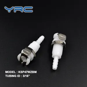 high quality valved quick coupling for water hose