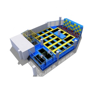 NOUVEAU Parc de Trampolines Commercial Haut de Gamme – Aire de Jeux Intérieure Personnalisée et Équipement de <span class=keywords><strong>Trampoline</strong></span> - Product Image 1