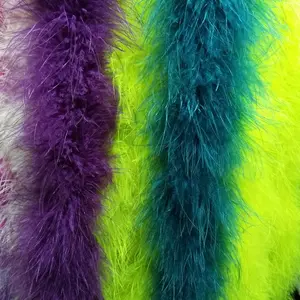 Marabou Tüy Boa 6 Ayak Uzun Işçiliği Dikiş Trim saç fiyonkları Düğün Parti Cadılar Bayramı Kostüm