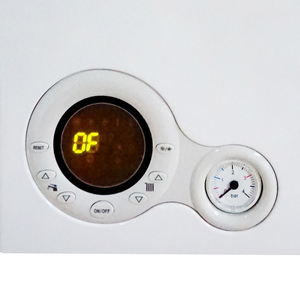 Chaudière à gaz combinée moderne avec structure compacte et distribution de chaleur efficace - Product Image 1