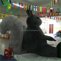 Peluche géant gonflable noir, nouveau Type, personnalisé, écureuil en peluche, Design spécial, pour la vente, livraison gratuite
