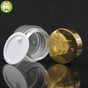 Cosmetici vaso di vetro 100ml cosmetici frosted opaca di lusso vaso crema di vetro 50ml <span class=keywords><strong>30</strong></span> <span class=keywords><strong>ml</strong></span> con stampa logo personalizzato - Product Image 5