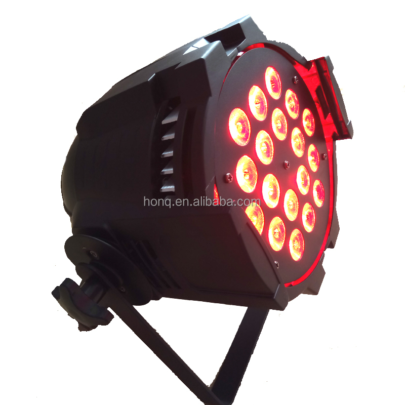 Professional 18*18W 6in1 12w 4in1 RGBW RGBAW UV Dmx LED Par Can Lights Wash Lights