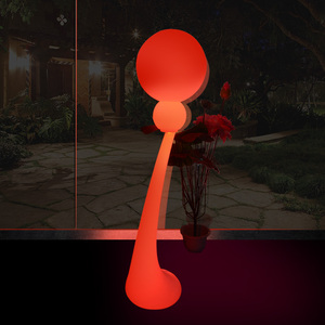 <span class=keywords><strong>2018</strong></span> PE en plastique rvb moderne en plein air sans fil lampadaire - Product Image 3