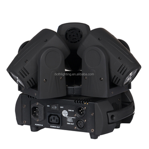 Đèn Pha Di Chuyển <span class=keywords><strong>Sharp</strong></span> Dj 3*10W 4in1 RGBW Đèn Pha Di Chuyển Nhện Đèn Đầu Di Chuyển - Product Image 4