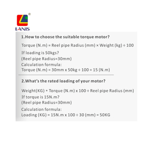 A-OK Chất lượng cao AM 45 tiêu chuẩn hình ống động cơ một pha điện im lặng Con lăn cửa chớp và con lăn rèm - Product Image 2