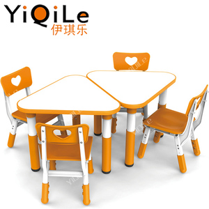 صغيرة مثلث البلاستيك الجدول أثاث الأطفال جداول الفصول الدراسية - Product Image 2