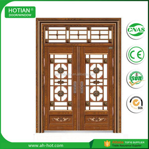Puerta <span class=keywords><strong>de</strong></span> Entrada <span class=keywords><strong>de</strong></span> Acero con Insertos <span class=keywords><strong>de</strong></span> Vidrio Ovalados <span class=keywords><strong>de</strong></span> Lujo, <span class=keywords><strong>Diseño</strong></span> <span class=keywords><strong>de</strong></span> Alta Calidad - Product Image 4