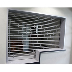 Calandre roulante en aluminium et acier, 1 pièce, <span class=keywords><strong>grille</strong></span> <span class=keywords><strong>de</strong></span> <span class=keywords><strong>sécurité</strong></span> avant <span class=keywords><strong>pour</strong></span> <span class=keywords><strong>magasin</strong></span>/<span class=keywords><strong>magasin</strong></span> - Product Image 1