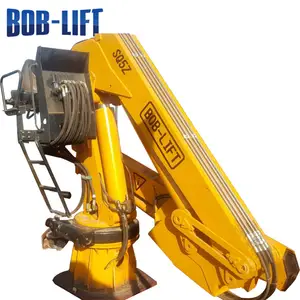 Factory Direct Supply Used Ship/boat/yatch/deck/marine Crane For Sale Boat Crane Marine Crane Hydraulic System Telescopic Boom