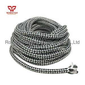 Corda/Cavo Elettrostatico Antistatico in Nylon con Fibra Metallica Intrecciata Diametro 6mm per Stampa su Pellicola Plastica e Carta - Product Image 4