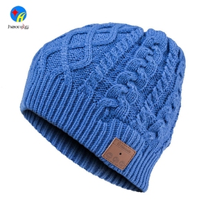 2018 New Fashion wireless earphone winter Beanie hat <span class=keywords><strong>Bluetooth</strong></span> - Product Image 5