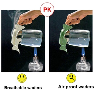 Giá cả phải chăng 3-ply của nam giới thoáng khí Neoprene stockingfoot ngực loài sếu - Product Image 4