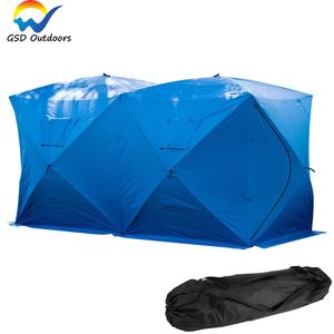Tienda de Campaña de Pesca en Hielo Personalizada de Lona Oxford de Una Sola Capa, Tienda de Campaña Cúbica para Pesca de Carpas en Todas las Estaciones, Tienda de Campaña para Pesca en Invierno - Product Image 2