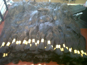 ยุโรปดิบเวอร์จินผม100% กลุ่มผลิตภัณฑ์ผมใหม่รวบรวมจากอินเดียวัดต่อผมในราคาที่เหมาะสม - Product Image 3