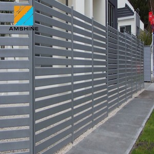 Jardín moderno de aluminio al aire libre vallas portátiles - Product Image 1