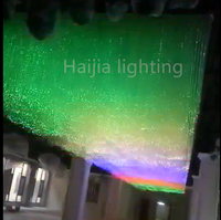 Cosplay — lustre coloré DMX512, en fibre optique, lustre décoratif, pour bar et boîte de nuit, discothèque